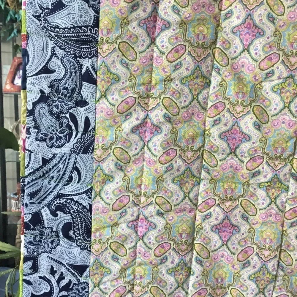 Handmade Quilt 46” x 77”